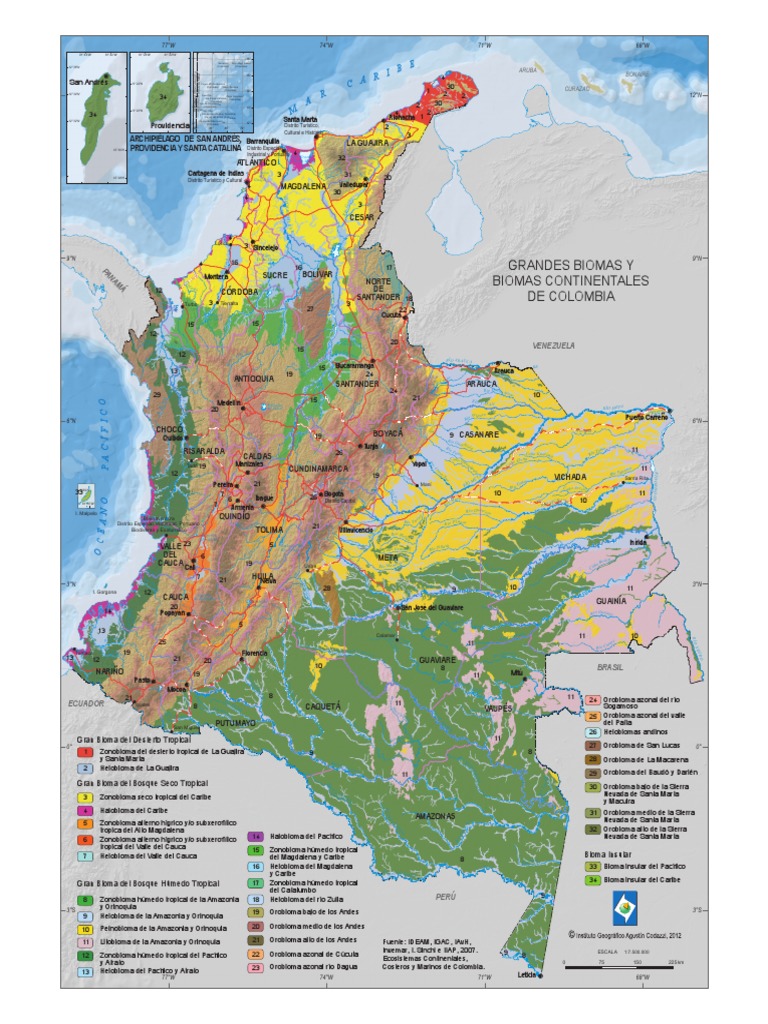 Ríos y Biomas de Colombia | PDF