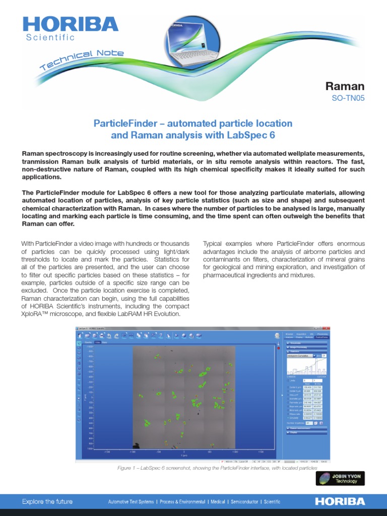 16 Metode Analisis Mikroplastic Modules - ParticleFinder With LabSpec6 ...
