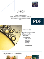 Clase de Lípidos - Bioquímica