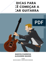 eBook 10 Dicas Para Voce Comecar a Tocar Guitarra Mbga
