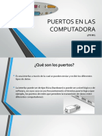 Tipos de Puerto en Las Computadoras