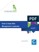 Close Risk Management Loopholes