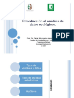 Introduccion Al Analisis de Datos Ecológicos