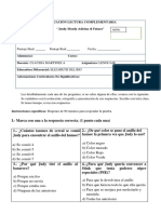 Evaluacion Judy Moody