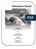 delincuencia juvenil