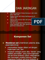 sel dan jaringan