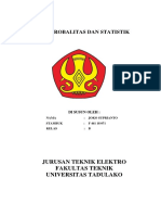 Tugas Probalitas Dan Statistik