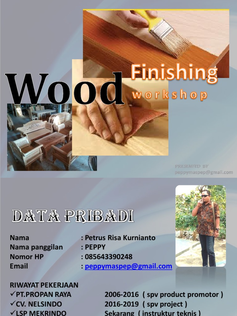 Wood Finishing PDF