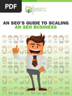 How To Scale An Seo Business Diggity Marketing PDF