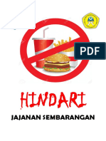 Hindari: Jajanan Sembarangan