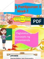 2nd Week 8 Encomienda