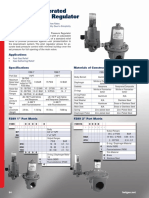 F289 Pilot Operated Back Pressure Regulator: Applications