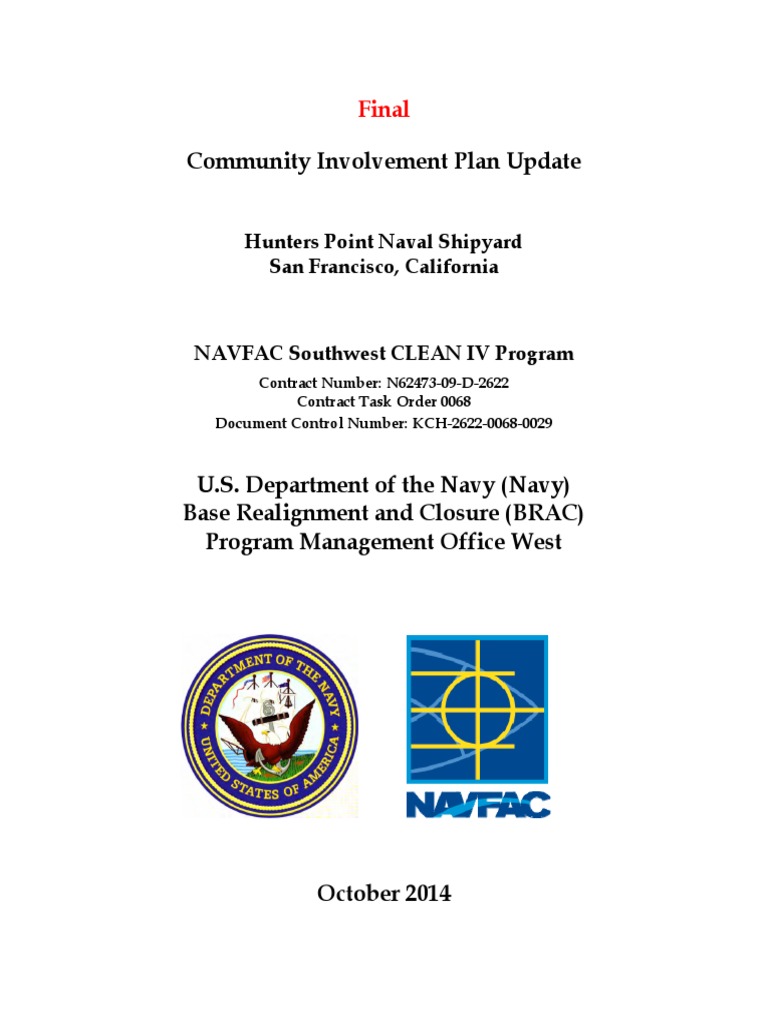 Community Involvement Plan Update: Final | PDF | United States ...