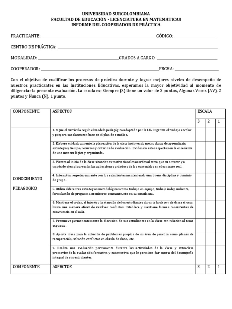 Evaluacion | PDF | Plan de estudios | Evaluación