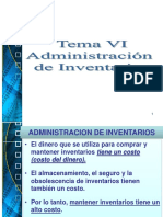 ADMINISTRACION DE INVENTARIO