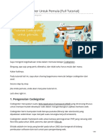 Tutorial Codeigniter Untuk Pemula Full Tutorial PDF