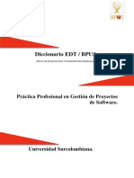 Diccionario EDT - BPUS