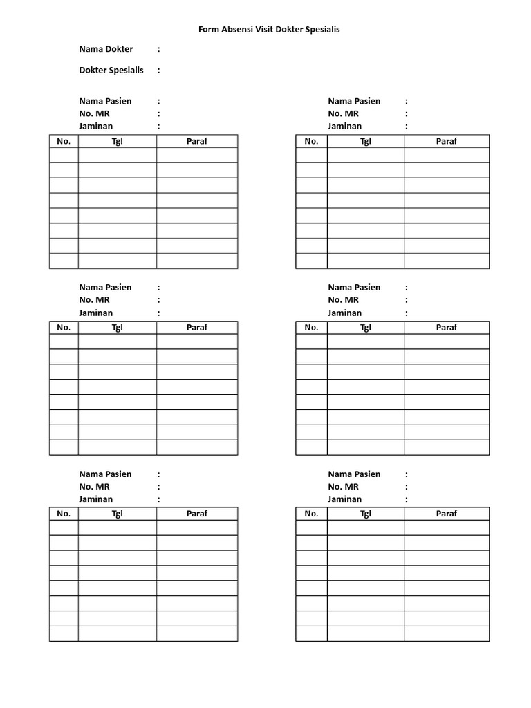 Form Visit | PDF