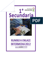 Cuadernoenlaceintermedia2012 Espanol 1secundaria 0 PDF