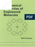 71206371 Mechanical Properties of Engineered Materials Mechanical Engineering