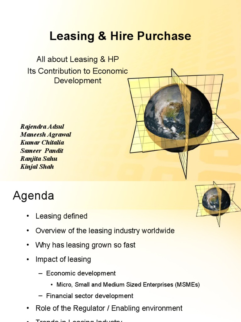 Understanding Leasing and Hire Purchase | PDF | Lease | Taxes