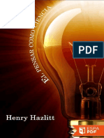 El Pensar Como Ciencia - Henry Hazlitt