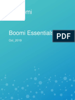 Dell Boomi Essentials Activities Oct 2019