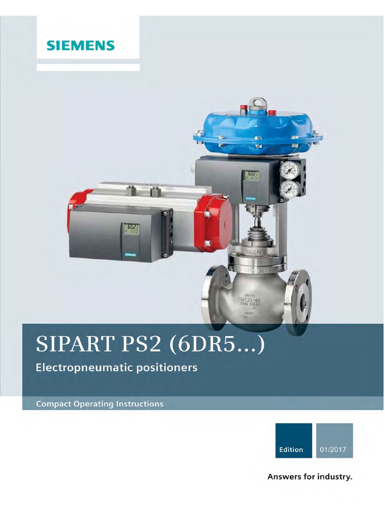 Siemens SIPART PS2 Man A5E03436620 AB 2017 01 | PDF | Electrical ...