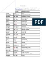 340 Phrasal Verbs Lista con Pronunciación