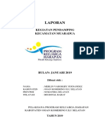 Contoh Laporan Bulanan Tahun 2019