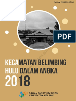Kecamatan Belimbing Hulu Dalam Angka 2018