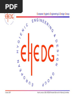 E H E D G: Uropean Ygienic Ngineering & Esign Roup