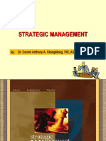 Strategic Management:: Dr. Dennis Anthony A. Kilongkilong, PIE, ASEAN Engr