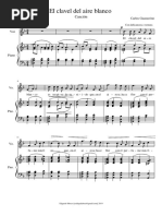 El Clavel Del Aire, Blanco.