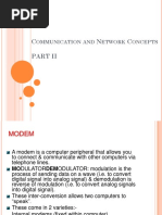 Communication and Network Concepts Part 2