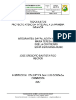 Atención Integral Ala Primera Infancia