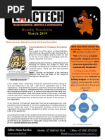 Exactech Newsletter MARCH 2019