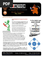 Exactech Newsletter May 2019