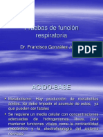 Pruebas de Funcion Pulmonar I