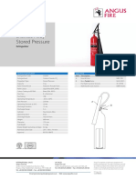 5 KG Carbon Dioxide Alloy Stored Pressure: Extinguisher