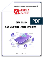 Giáo trình bảo mật Wifi Security - Athena PDF