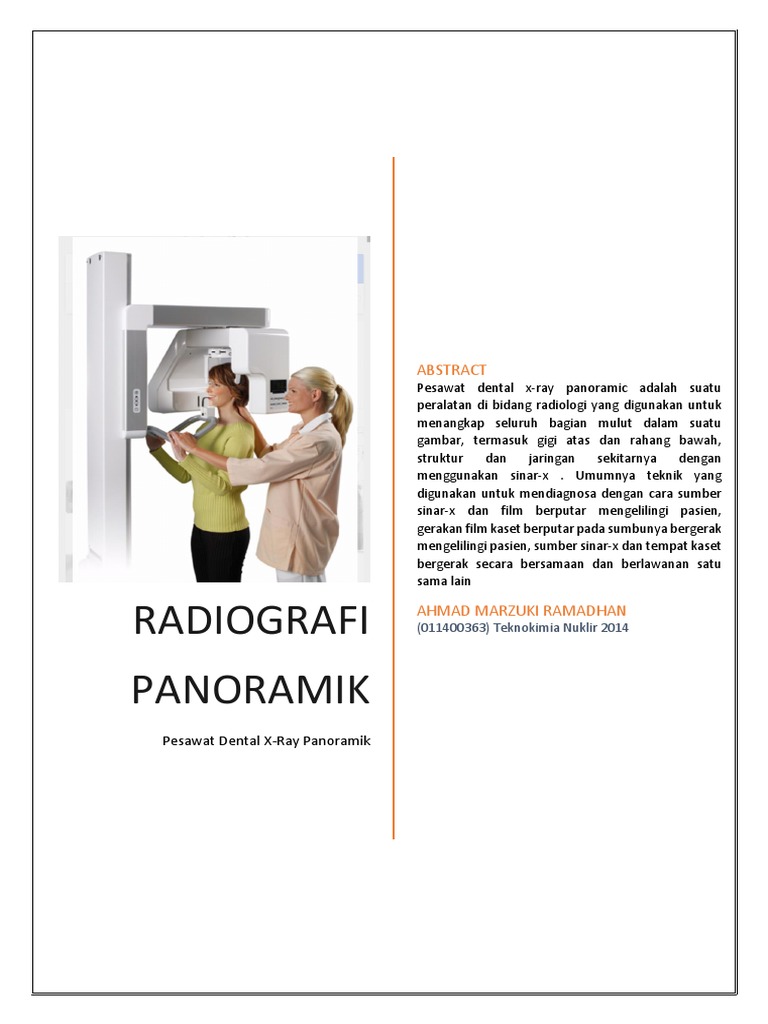 Pesawat Radiografi Panoramik Gigi | PDF