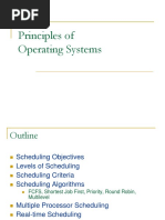 Principles of Operating Systems