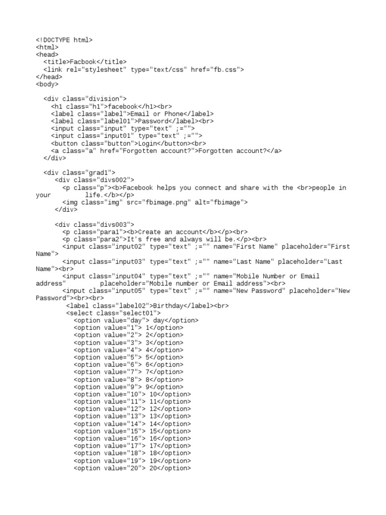 3. Cách Chèn Mã HTML Vào Trang Facebook