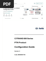 CiTRANS 600 Series PTN Product Configuration Guide - Login - Quality of Service PDF