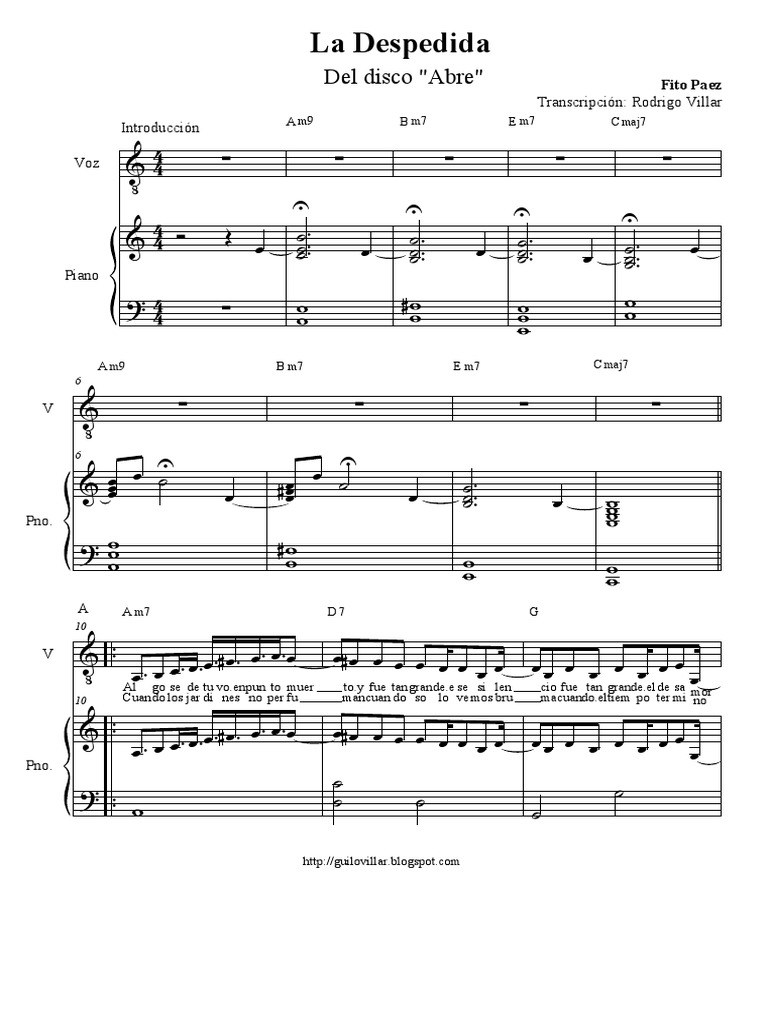 La Despedida Pdf Pdf