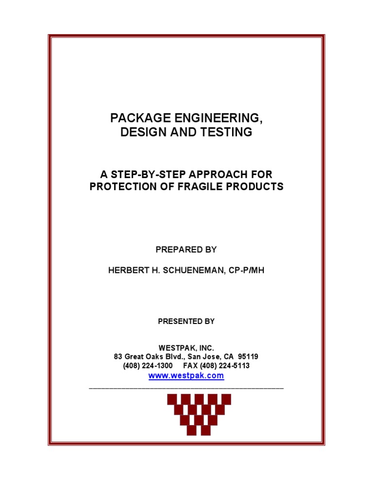 Fragile Product Package Design Guide | PDF | Resonance | Acceleration