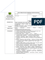 Prosedur Tetap: No. Dok: No - Revisi: Hal:1/1 TGL Terbit: Ditetapkan Direktur