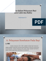 Pelayanan Pada Bayi Dan Balita