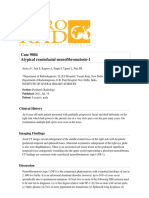 Case 9084 Atypical Craniofacial Neurofibromatosis-1: Clinical History